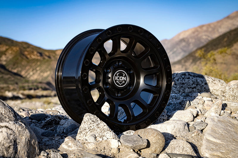 ICON Hulse 18x9 5x150 25mm Offset 6in BS Double Black