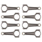 Manley Ford 4.6L Modular/5.0L DOHC Coyote V-8 22mm Pin LW Pro Series I Beam Connecting Rod Set