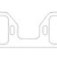 Cometic Chrysler Gen-2 Hemi .125in Fiber Intake Manifold Gasket Set-1.856in x 2.009in Rectangle Port