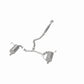 MagnaFlow BRE Exhaust Kit 09-13 Subaru Forester Impreza 2.5L