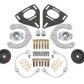 BMR 16-24 Chevrolet Camaro Caster Camber Plates (Coil-Over Only) - Black Hammertone