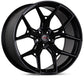 Vossen HF5 - 22x12 - 5x112 - ET30 - 66.56 - Super Deep - SB - Satin Black Wheel
