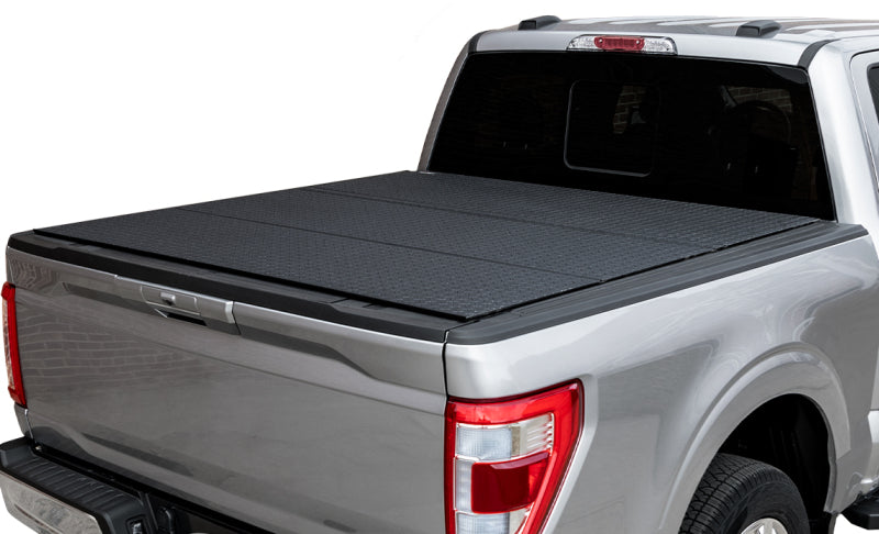 Access 2022+ Rivian R1T 4ft 6in Bed (w/ OEM Tonneau Track) LOMAX ProSeries Cover -Black Diamond Mist