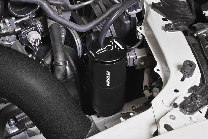 Perrin 13-25 Subaru BRZ / 04-21 Subaru STI / 02-25 Subaru WRX Coolant Overflow Tank - Black
