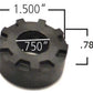 Ridetech Delrin Control Arm Single Bushing (1.5in Large OD / .750 ID / .785in OAL)