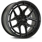 Vossen HFX-1 20X10 - 5X114.3 - ET30 - DEEP - 70.5 - SB - SATIN BLACK