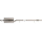 aFe 23-25 GM Colorado/Canyon L4-2.7L (t) ROCK BASHER 3 IN 409 Stainless Steel Cat-Back Exhaust