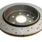 DBA 17-23 Nissan Armada Rear 4000 Series Drilled & Slotted Rotor