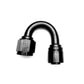 Fragola -8AN 180 Degree Fixed/Single Swivel Sport Crimp Pro Hose End
