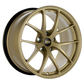 BBS RI-A 18x9 5x114.3 ET50 82mm PFS Required Gold Wheel