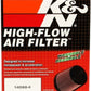 K&N Universal Air Filter 4in Flange / 5-3/8in Base / 4-1/2in Top / 6in Height