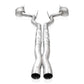 Stainless Works 2024 Mustang GT Catback Dual Tips Legend Sound H-Pipe Factory Connect Exhaust