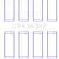 King Engine Bearings Gm 134 DOHC Ecotec 2.2L (Size STDX) Connecting Rod Bearing Set