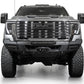 Addictive Desert Designs 24+ GMC 2500/3500 Phantom Front Bumper w/Winch- Hammer Black
