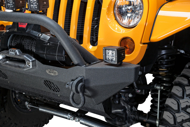 Body Armor 4x4 2018+ Jeep Wrangler JL Gladiator JT Mid-Stubby Front Bumper