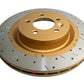 DBA 06-17 Land Rover Range Rover (Excl Brembo Brakes) 3.0L Front 4000 Series Drilled & Slotted Rotor