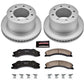 Power Stop 11-19 GMC Sierra 3500 HD Rear Z17 Coated Brake Kit