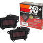 K&N 16-17 Suzuki Boulevard M90 1462CC Replacement Drop In Air Filter (Set of 2)