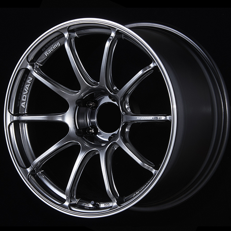 Advan RSIII 18x8.5 / +51 Offset / 5-114.3 / 73mm Bore / Racing Hyper Black & Ring
