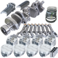 Eagle Chevy LT1350 1Pc 3.750in Crank 5.700in I-Beam Rods -18cc 4.030in Pistons Rotating Assembly