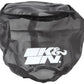 K&N 6in ID x 6inH Closed Top Black DryCharger Air Filter Wrap