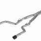 MBRP 17-21 Charger 5.7/6.1/6.4L 3in Dual Rear Exit SS Catback Exhaust w/ Carbon Fiber Tips