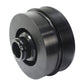 Fluidampr Chevy LSX 6-1/4in Damper w/Single 8 Rib 6.57in Dia Pulley Steel Internally Balanced Damper