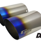 GReddy DD-R Burnt Titanium Tips L=170mm (Pair)
