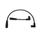 Moroso 00-15 Harley-Davidson FLST/FXST Suppression Core Wire Set - Black
