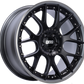 BBS CH-RII 21x9 5x112 ET24 CB 66.5 Porsche Macan Black Center Wheel