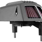 K&N Street Metal Intake System for 08-16 Harley Davidson Touring Models - Shaker Black
