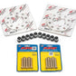 BMR 14-19 Chevrolet Corvette C7 Wheel Spacer Kit Front 0.50in Wide M12 Studs Shank Lugs - Bare