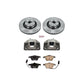 Power Stop 05-11 Audi A6 Quattro Front Autospecialty Kit w/Cals