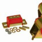 Prothane 87-96 Jeep YJ Drivetrain Kit - Red