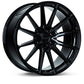 Vossen HF6-1 24x10 / 6x135 / ET35 / Deep / 87.1 CB - Gloss Black Wheel