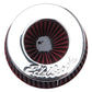 Edelbrock Air Filter Pro-Flo Series Conical 6 7In Tall Red/Chrome