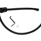 J&L 23-24 Ford F-250/F-350 7.3L Oil Separator 3.0 Passenger Side - Black Anodized