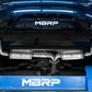 MBRP 19-23 Mazda 3 Hatchback T304SS 2.5in Axle-Back, Dual Rear Exit Street Profile
