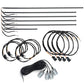 Oracle Lighting Dynamic Colorshift 18 Piece Universal Full LED Interior Dash Board Kit