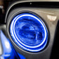 Oracle 97-06 Jeep Wrangler TJ Surface Mount LED Headlight Halo Kit - Blue
