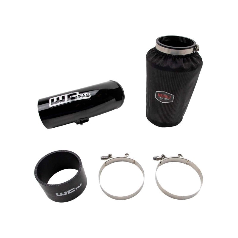 Wehrli Cummins 2nd Gen Swap 4in. Intake Kit - Bronze Chrome