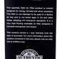 K&N Round Air Filter Assembly 5-1/8in FLG 11in OD 3-3/8in