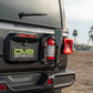 DV8 Offroad 2018-2025 Jeep Wrangler JL Tailgate Reinforcement Molle Panel