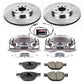 Power Stop 10-15 BMW 750i xDrive Front Autospecialty Kit w/Cals