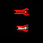 AlphaRex 21-23 Ford F-150 LUXX LED Tailights - Black w/ BLIS