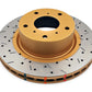 DBA 2004 Pontiac GTO 4000 Series Drilled and Slotted Front Rotor