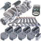 Eagle Chevy LT1 350 1Pc 3.750in Crank 6.000in I-Beam Rods -5cc 4.060in Pistons Rotating Assembly