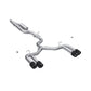 MBRP 22-24 Audi S3 2.0L Armor Pro T304 SS 3in Cat-Back Quad Split Rear Exhaust w/ Carbon Fiber Tips