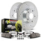 Power Stop 18-21 Kia Stinger Front and Rear Z26 Street Brake Kit