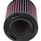 K&N Filter Universal Rubber Filter - Round Straight  3in ID x  5 5/8in OD x 6in Height